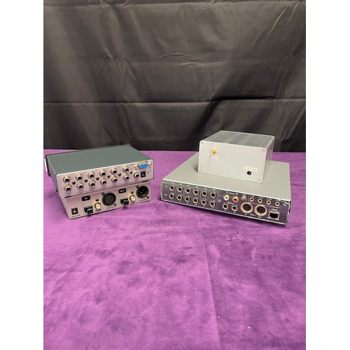 29 - Kramer VS 55A Audio Switcher, M Audio CO3 Converter, GSP Disciplined Oscillator + EMU 1820M