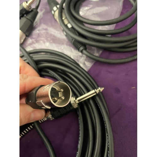 52 - Collection of Microphone Cables