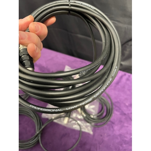 52 - Collection of Microphone Cables