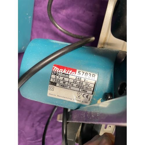 56 - Makita 5703R 190mm Circular Saw