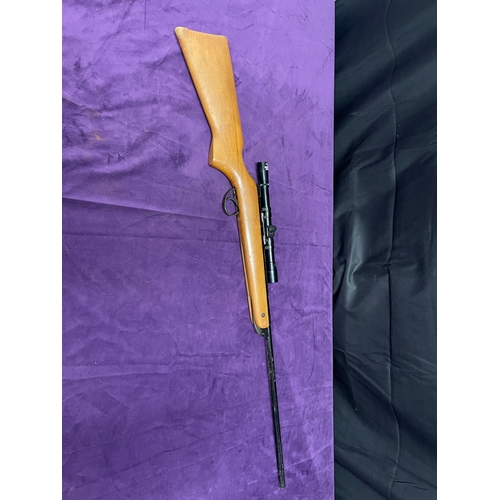 94 - BSA Air Rifle with Sight .22cal