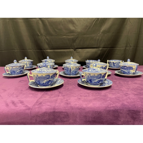 121 - Set of 12 Copeland Spode 