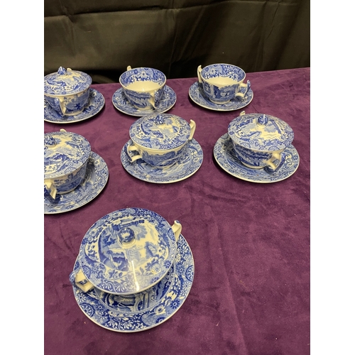 121 - Set of 12 Copeland Spode 