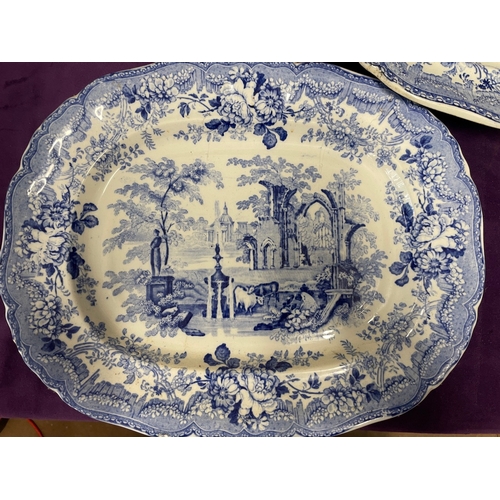 122 - 19th Century Blue & White Ironstone 