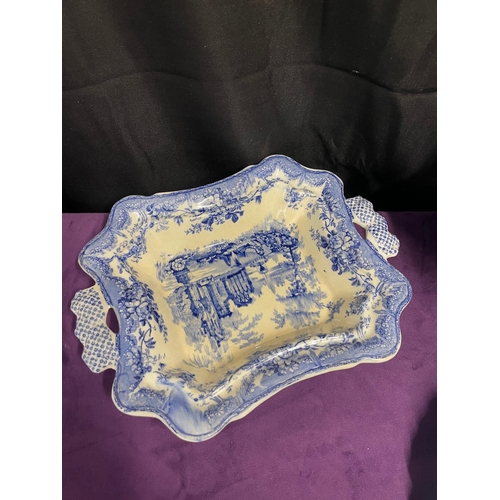 122 - 19th Century Blue & White Ironstone 