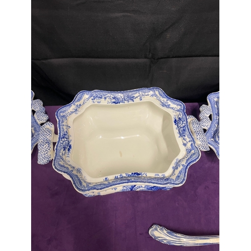 122 - 19th Century Blue & White Ironstone 