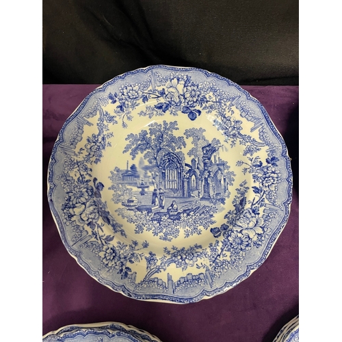 123 - 19th Century Blue & White Ironstone 