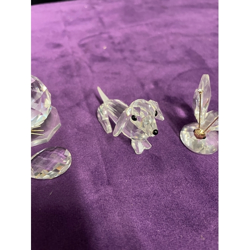 131 - Small Swarovski Crystal Animals