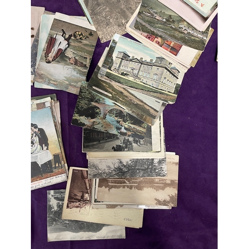 143 - Collection of 1900-1940's Postcards of Locations / Social History approx 200 some of Ireland