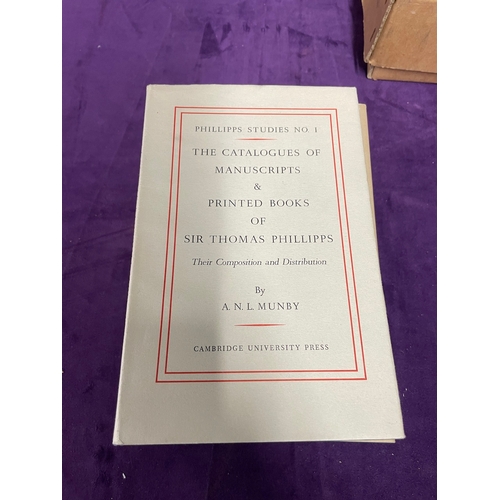 170 - 5 1st Edition Volumes 1951 The Catalogues of Manuscripts & Printed Books of Sir Thomas Phillipps by ... 