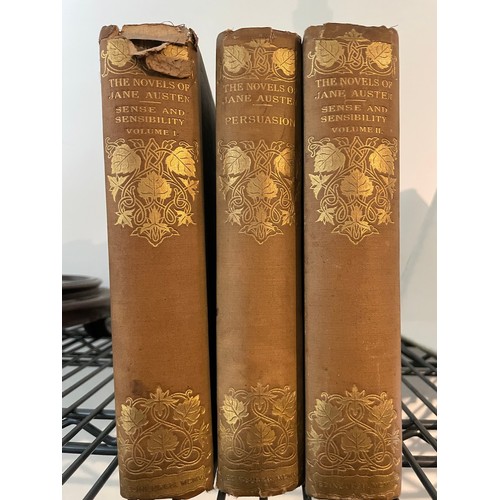 154 - 10 Volumes of The Novels of Jane Austen 1905 Edinburgh John Grant