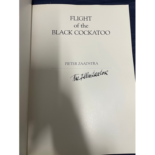 181 - Signed by Artist Book Flight of the Black Cockatoo by Pieter Zaadstra