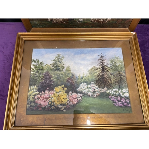 188 - Two 20th century framed paintings