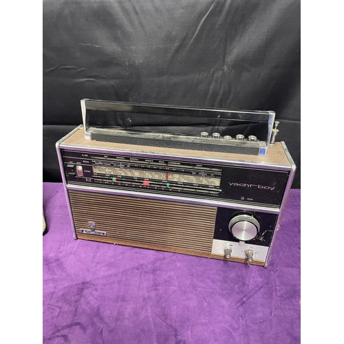 192 - Akai Retro Style Radio + Grundig Yacht Boy