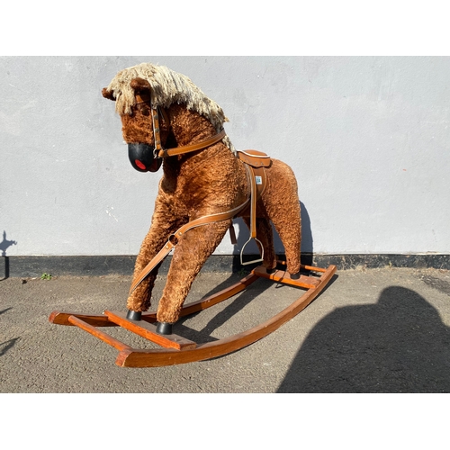 304 - Vintage Rocking horse H-75cm W- 160cm