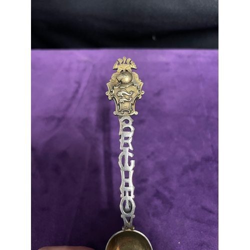 224 - Sterling Silver Brighton Tea Spoon