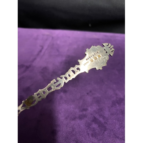 224 - Sterling Silver Brighton Tea Spoon