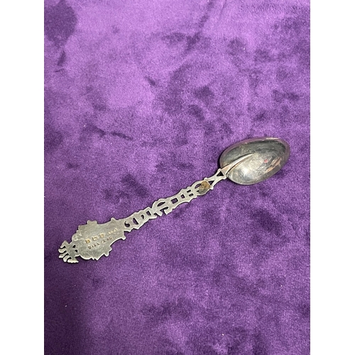 224 - Sterling Silver Brighton Tea Spoon