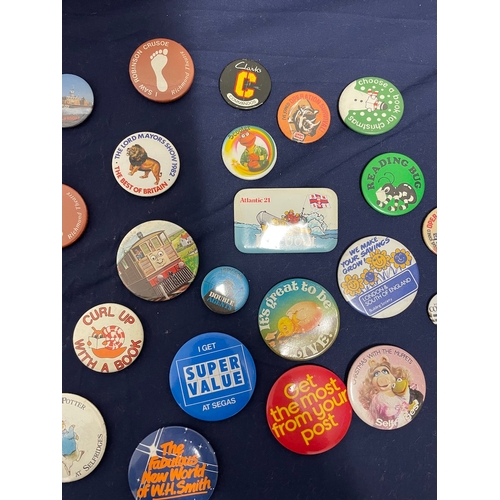 251 - Collection of vintage 1970's-1990's Badges