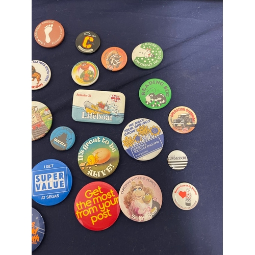 251 - Collection of vintage 1970's-1990's Badges