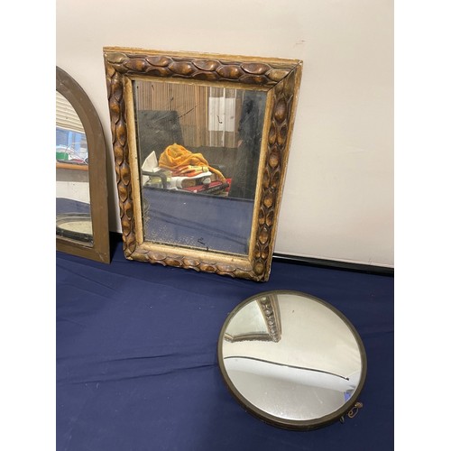 265 - Collection of vintage wall mirrors