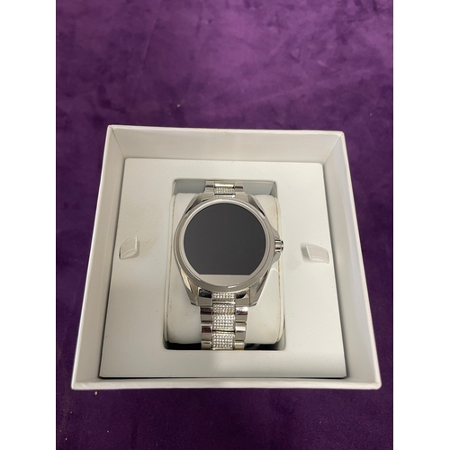 230D - Michael Kors Ladies Smart Watch in box with accessories