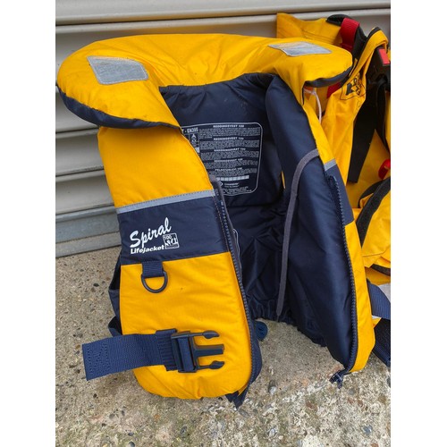 319 - Three Life Jackets Helly Hansen + others