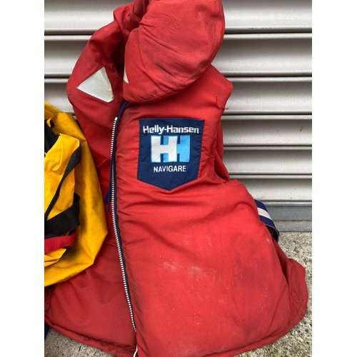 319 - Three Life Jackets Helly Hansen + others