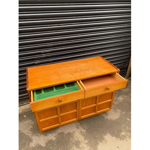 412 - Mid Century Parker Knoll Sideboard Cupboard