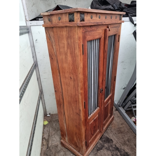 429 - Modern Teak Cupboard 31.5