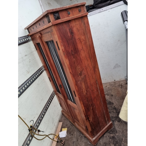 429 - Modern Teak Cupboard 31.5