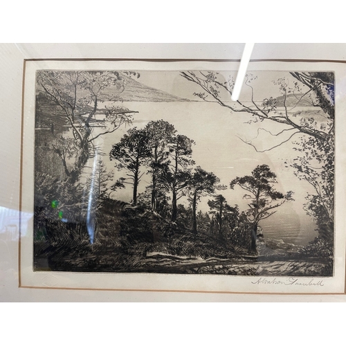 435 - Collection of antique / vintage signed etchings inc Samuel Glass & Andrew Watson Turnbull