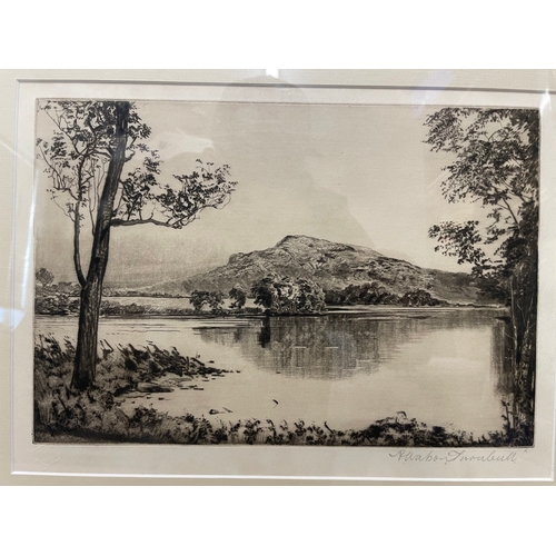 435 - Collection of antique / vintage signed etchings inc Samuel Glass & Andrew Watson Turnbull