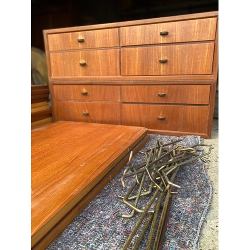 368A - Mid Century Poul Cadovius Teak Shelving System + Drawers