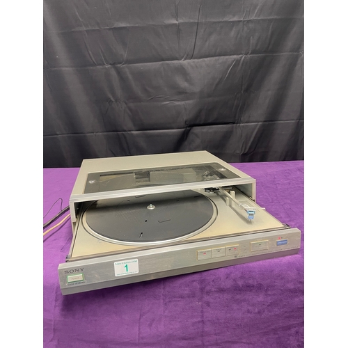 1 - Sony Quartz Turntable PS FL5