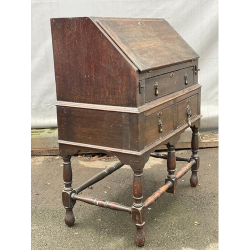 281 - Antique Oak Bureau 

Dimensions - 30