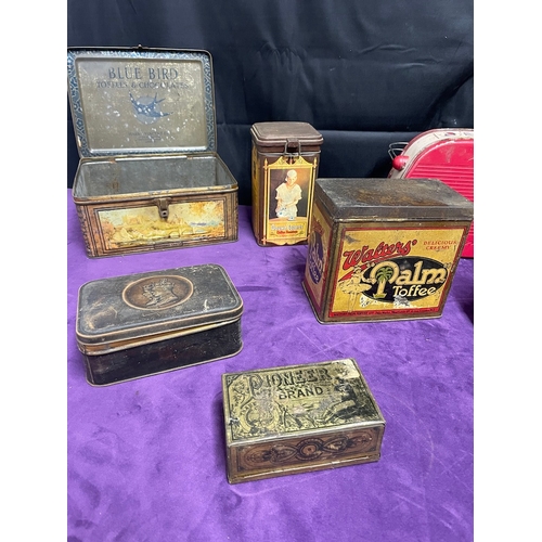 48 - Collection of Antique & Vintage Advertisement Tins