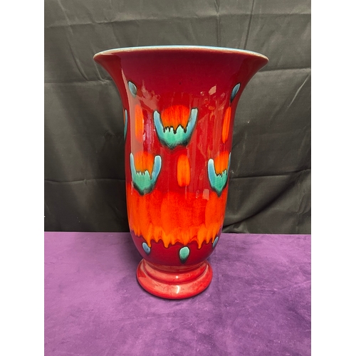 69 - Large Poole Pottery Floor Vase - 44cm x 30cm