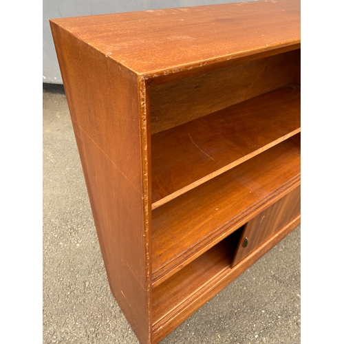 337 - Mid Century Teak Albert Gibbs bookshelf. 

Dimensions - 60