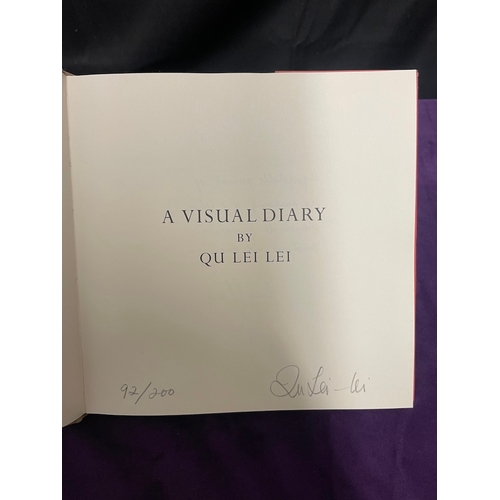 93 - Signed Hardback Book -  A Visual Diary by Qu Le Lei 
Signed Limited Edition 92/200