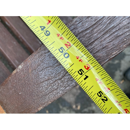 354 - Teak Garden bench

Dimensions - 32