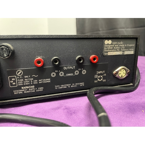 119 - Naim Audio NAP 140 Power Amplifier + Naim NAC 32-5 Pre Amp