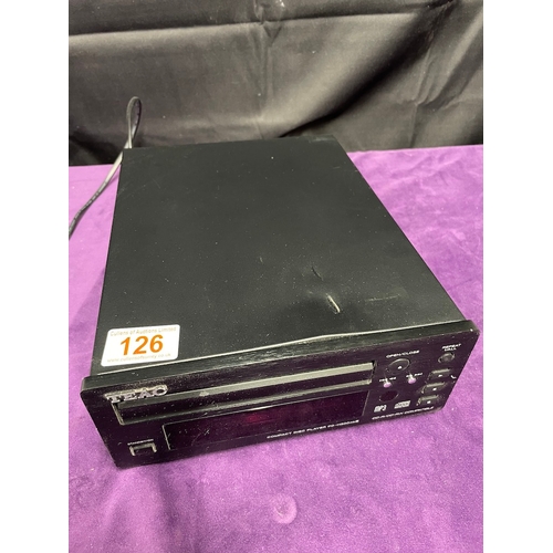 126 - TEAC CD player PD H300MKIII