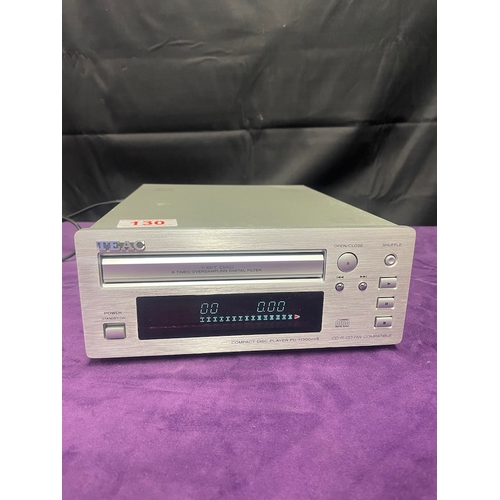 130 - TEAC CD player CD H300MKIII Silver