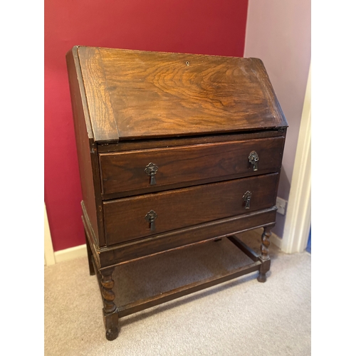 270 - Antique bureau writing desk.

Dimensions - 29