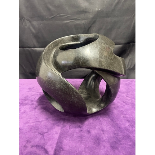 35A - African Masters Shona Serpentine Stone Sculptor by Tonderai Sowa - 20cm