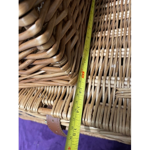 201 - Two Fortnum & Masons branded whicker baskets