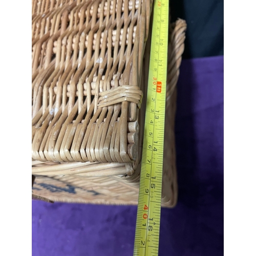 201 - Two Fortnum & Masons branded whicker baskets