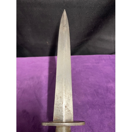 202 - Dagger / Fighting Knife with Scabbard early 20th century