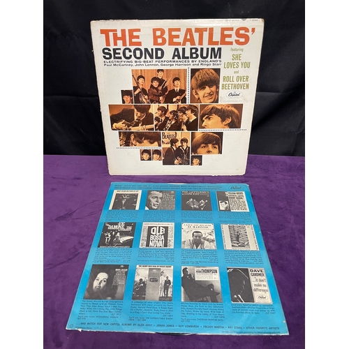 209 - The Beatles Second Album LP T2080 T1 2080 T4 / T2 2060 T3